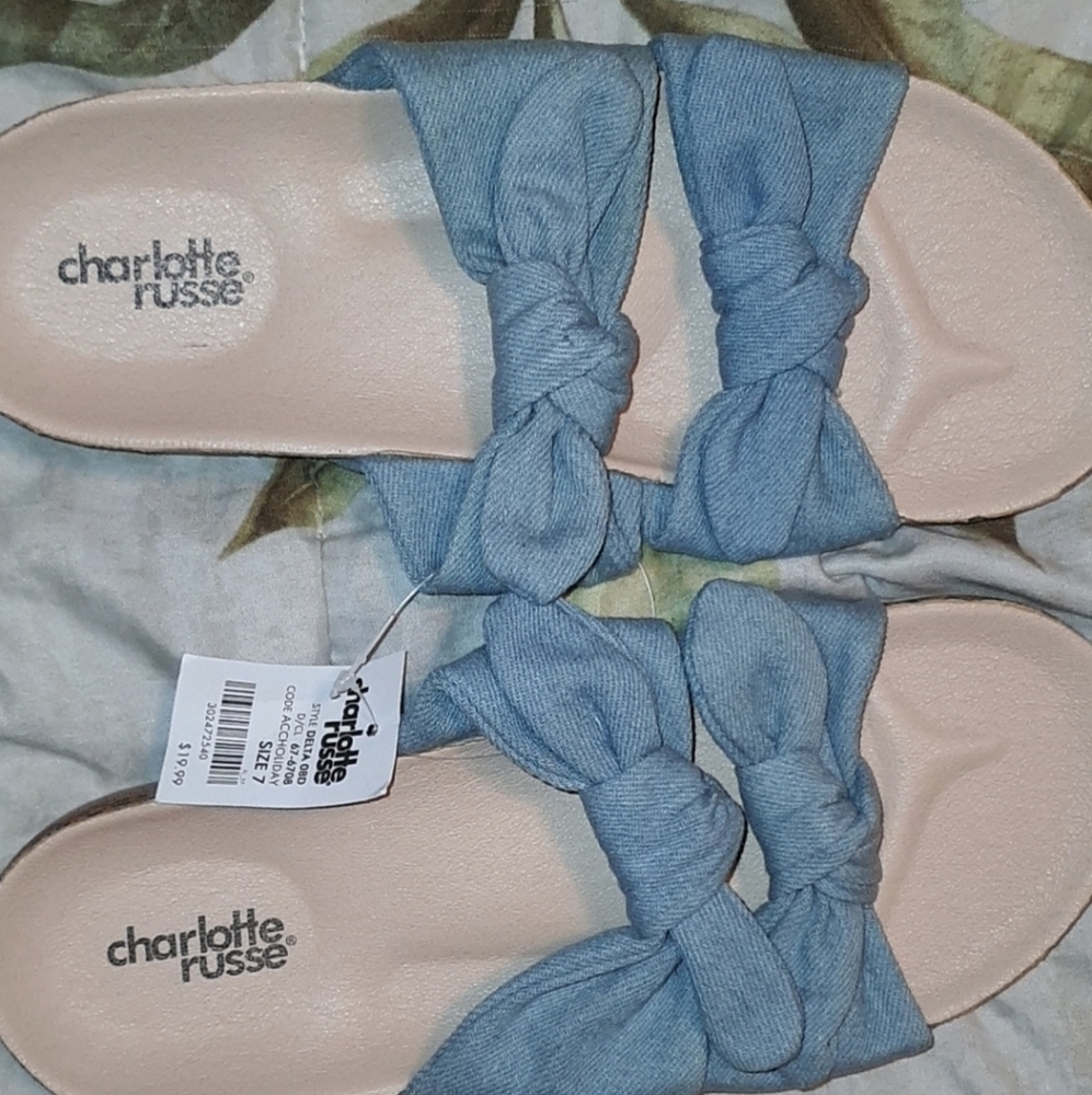 Denim Sandals